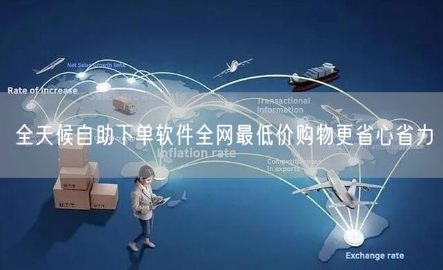 全天候自助下单软件全网最低价购物更省心省力